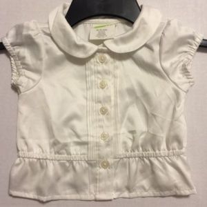 White Button Down Collared Shirt Crazy 8